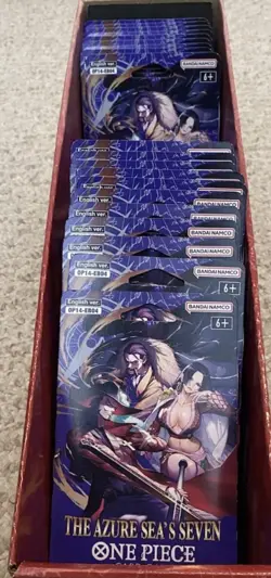 ***LOT OF 20 Packs*** ONE PIECE Azure Sea’s Seven SEALED BOOSTER Packs - Image 2