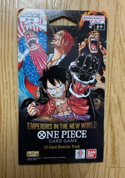 One Piece OP-09 Emperors in the New World One Piece Sleeved Booster Pack English - Image 1