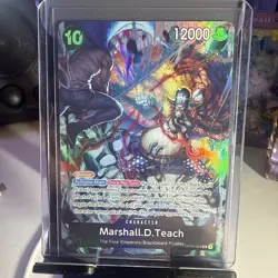 Marshall.D.Teach (093) (English Version 2nd Anniversary Set) OP09-093 One Piece - Image 1