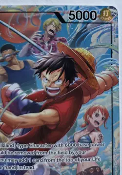 One Piece OPTCG English Monkey D. Luffy Alt Art Leader OP15-098 L* - NEW! - Image 3