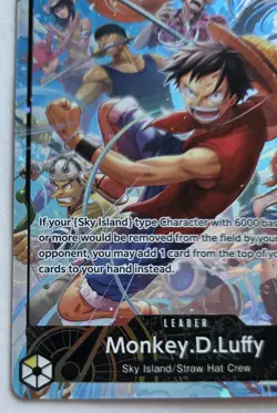 One Piece OPTCG English Monkey D. Luffy Alt Art Leader OP15-098 L* - NEW! - Image 4