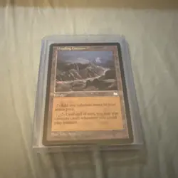Magic: The Gathering Winding Canyons Weatherlight Card Near Mint Condition - Image 1