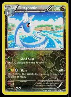 Pokemon Card Roaring Skies Dragonair 50/108 Uncommon Reverse Holo - Image 1