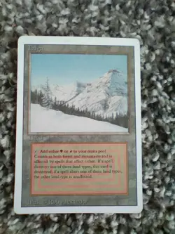 Taiga Revised Edition Regular MTG got it at a flee market not sure if it's real - Image 3