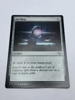 Sol Ring - Commander 2015 C15 - MTG - UNC - Magic The Gathering - Image 2