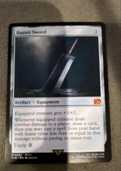 Buster Sword Final Fantasy Regular NEVER PLAYED - Image 1