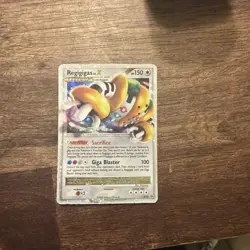Pokemon TCG Regigigas LV.X DP Black Star Promotional DP30 Holo Promo - Image 1