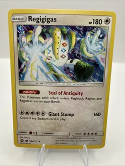 Regigigas - 84a/111 Holofoil Promo Alternate Art Promos 084a/111 NM - Image 1