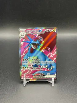 Salamence ex Ultra Rare Full Art SV09: Journey Together 177/159 NM Pokemon TCG - Image 1