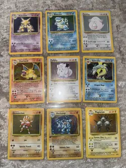 Pokemon Base Set 100% Complete 102/102 Vinatge WOTC - Image 1