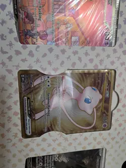 Pokemon TCG 151 UPC Promo Set Mew 053 Mewtwo 052 Metal Mew 205 on sleeve. - Image 5
