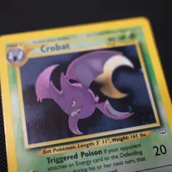 2001 Pokemon Neo Revelation Crobat Holo #4/64 - Image 2