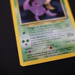 2001 Pokemon Neo Revelation Crobat Holo #4/64 - Image 4
