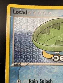 Lotad 63/107 Pokemon EX Deoxys Reverse Holo Stamped Common HP (DMG) - Image 4