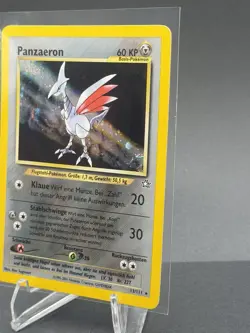 Pokemon TCG- SWIRL Skarmory 13/111 Neo Genesis WOTC Unlimited LP (German) - Image 2