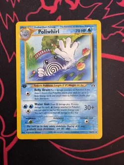 Pokemon Poliwhirl Neo Discovery 44/75 Uncommon 1st Edition TCG - Image 1