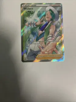 Pokemon Wallace Full Art Ultra Rare Holo Swsh12: Silver Tempest 194/195 g1 - Image 1