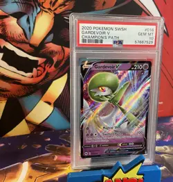 2020 Pokemon # 016 Swsh Champion's Path /Gardevoir V Psa 10 Mint🔥 - Image 1