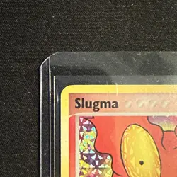 Slugma 74/107 Deoxys Stamped Reverse Holo Pokemon - Image 3