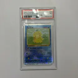 Pokemon Psyduck 88/110 Legendary Collection Reverse Holo PSA 7 - Image 1