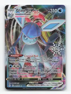 Pokemon TCG - Glaceon VMAX - 041/203 (Holiday Calendar) - Image 1