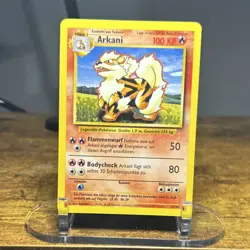 Arcanine Pokemon German Base Set 1st Edition (ARKANI) #23 - Image 1
