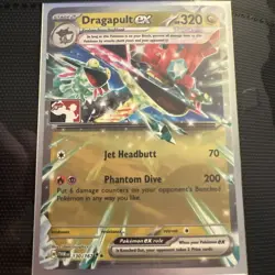 POKEMON ~ DRAGAPULT EX ~ 130/167 ~ PLAY STAMPED PRIZE PACK SERIES HOLO ~ NM - Image 1