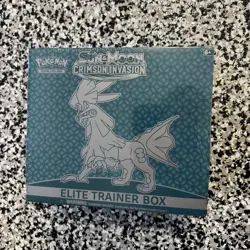 Pokemon SUN AND MOON CRIMSON INVASION Elite Trainer Box ETB New SEALED - Image 1