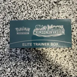 Pokemon SUN AND MOON CRIMSON INVASION Elite Trainer Box ETB New SEALED - Image 5