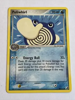 Poliwhirl 68/115 Pokemon Unseen Forces Regular Common - Image 1