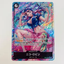 Nico Robin (Alt Art) OP12-087 SR Legacy of the Master ONE PIECE Card Japanese - Image 1