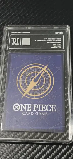 One Piece Vinsmoke Reiju OP12-063 AC-01 “Milk Stamp Promo PCG 10+ PRISTINE (JP) - Image 3