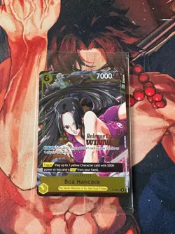 BOA HANCOCK P-115 PRE-RELEASE EVENT WINNER PROMO ONE PIECE CARD TCG ENGLISH - Image 1