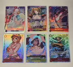 One Piece TCG Lot Of SR Cards English Koala Pudding Uta - Image 1