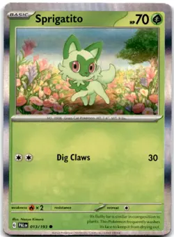 Sprigatito - (Summer 2023 Collector Chest) Cards & Products 013/193 NM - Image 1
