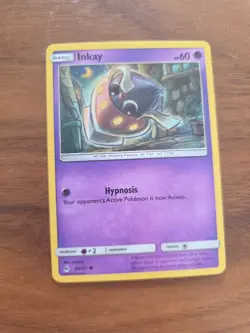 Inkay 50/121 NM Forbidden Light Common Pokemon Card. Fast Shipping! - Image 1