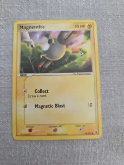 MAGNEMITE 74/113 - COMMON - NON-HOLO - Delta Species - 2005 POKMEON CARD - NM - Image 1