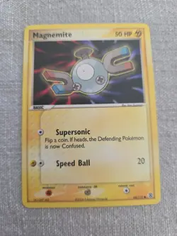 MAGNEMITE 68/112 EX FireRed & LeafGreen Pokemon Card EX - Image 1