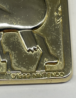 Pokemon 23k Gold Plated Pikachu Trading Card 1999 Collectable Vintage - Image 5