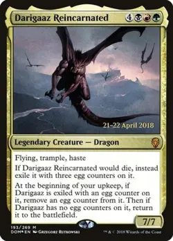Darigaaz Reincarnated -Foil Light Play MTG Promos: Prerelease Cards - Image 1