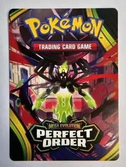 Mega Zygarde ex Trainer Tips Card from ME03: Perfect Order Build and Battle - Image 1