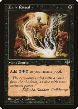 Dark Ritual (MP) Mirage MIR Magic MTG - Image 1