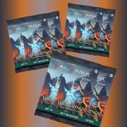 MTG Lord of the Rings: Tales of Middle-earth Set Booster Box LOTR Magic: The Gat - Image 3