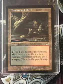 Bloodstained Mire *Onslaught* near mint - Image 1