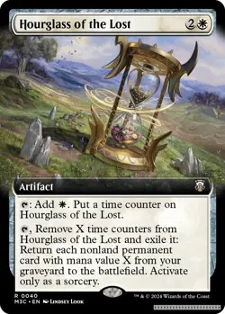 Hourglass of the Lost (Extended Art) [M3C - 40] - NM [Normal] TCG MTG - Image 1