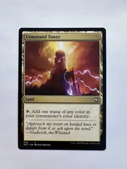 Command Tower - MTG Adventures In The Forgotten Realms: Commander - NM - Image 1