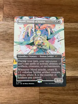 Myrel, Shield of Argive - SLC Secret Lair Countdown Kit An Encyclopedia of Magic - Image 1