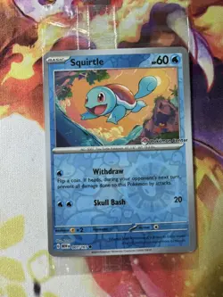 Squirtle 007/165 Pokemon Center ETB Stamped Promo - 151 PC Exclusive SEALED - Image 1