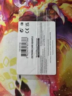 Squirtle 007/165 Pokemon Center ETB Stamped Promo - 151 PC Exclusive SEALED - Image 2