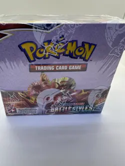Pokemon Sword & Shield - Battle Styles Booster Box TOP DENTED 820650818189 - Image 1